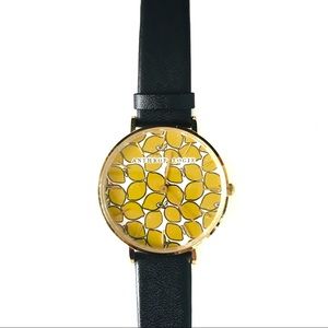 Anthropologie Colloquial watch with leather band